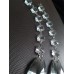 10Pcs Chandelier Teardrop Crystal Pendants Snowflake Crystal Connectors Hanging   323247731509